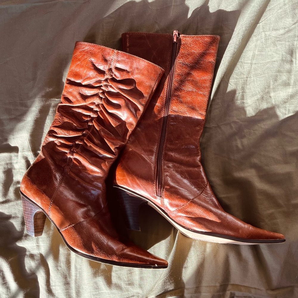 Leather Brown Seychelles Boots